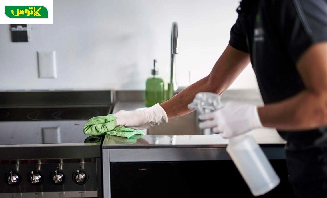 تمیزکاری آشپزخانه